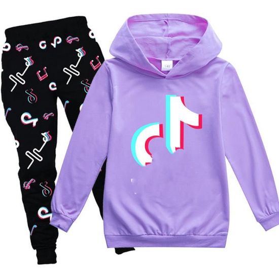 Ensemble Sport Enfant Fille – Brassière + Pantalon Jogging – Gym, Danse, Running – Taille 5 à 16 Ans