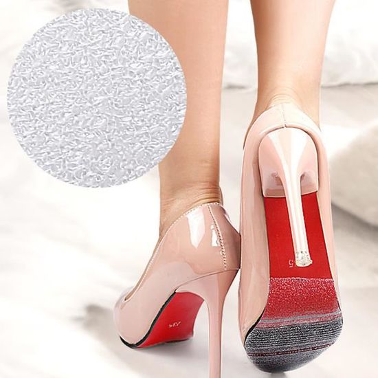 12 Pcs Coussinets Talon Autocollants Pour Chaussures - Protège-semelle Adhésifs - Neufs