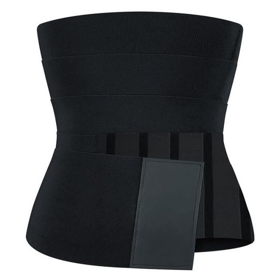 Bustier femme,Ceinture d'entraînement Sexy,Corset noir-blanc pour