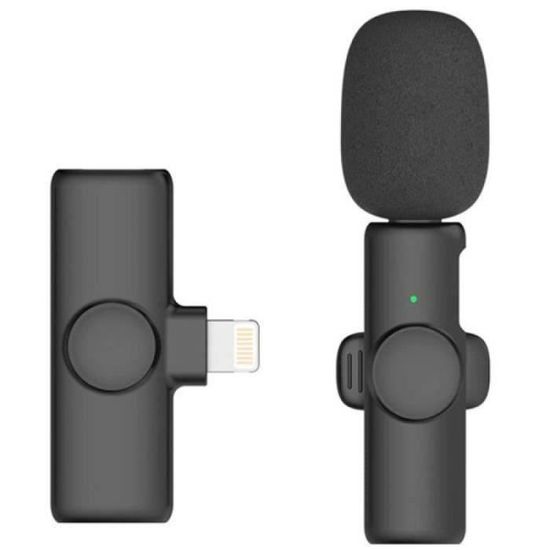 Micro Cravate Sans Fil Pour IPhone IPad IOS Android, 2.4GHz Branchez Dji Mic