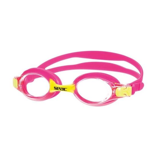 Lunettes De Natation SEAC Ritmo Mixte Adulte - Anti-buée, Protection UV 100%, Silicone Hypoallergénique