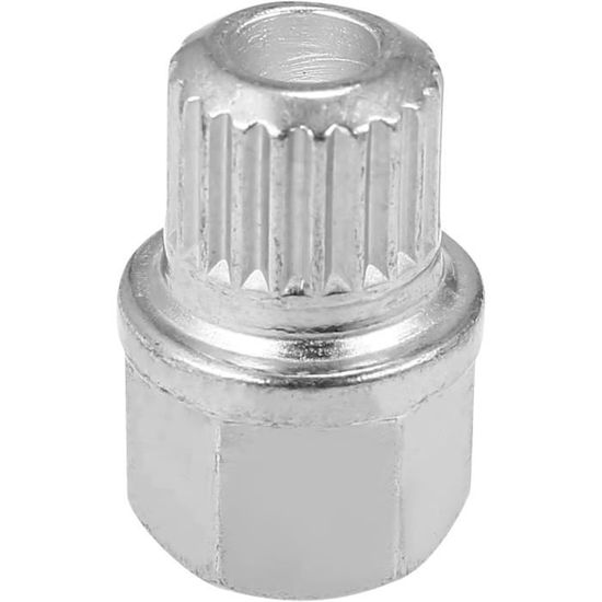 Produktbild von Vw Schlüssel EMagTech 1 X Anti-Diebstahl-Radschloss, Radmutter- Schraubenentfernungsschlüssel, ABC-7/19PT 16,8 X 30,3 Mm, Für Autos, Radmuttern, Schraubenentfernung, Kompatibel Mit VW Felgenschloss Bmw