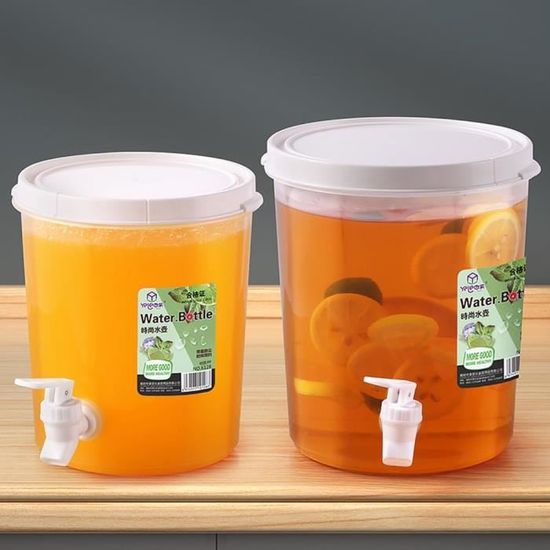 Distributeur D'Eau Avec Robinet, Distributeur De Boissons En Plastique Distributeur D'Eau Avec Robinet, Distributeur De Boissons En Plastique