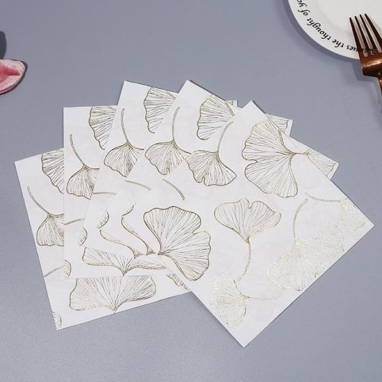 Set De Table Papier Jetable 50 Sets De Table Ronds Jetables En Papier Doré Rose - 34 Cm - Pour Mariage, Anniversaire, Fêtes Accessoire Mariage Anniversaire