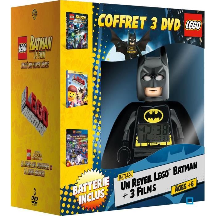 DVD Coffret Lego : Batman le film : unité des super héros + La grande  aventure Lego + La Ligue des Justiciers - Edition Limitée - Cdiscount DVD