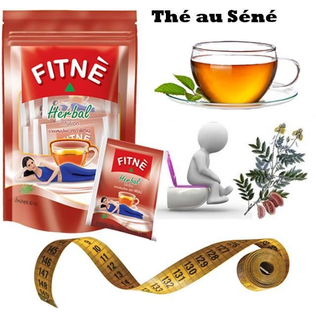 Thé Laxatif 100% Naturel 120 Sachets Minceur à Base de feuilles de Séné (Sena). Aide à la Selle + Réduit Appétit