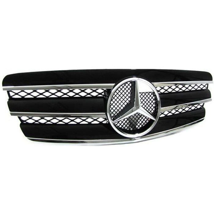 CALANDRE MERCEDES CLASSE E W211 PHASE 1 DE 2002 A 04/2006