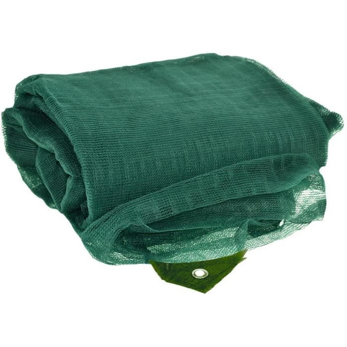 Filet de récolte d'olives tissage anti-épines 12 x 12 m couler vert