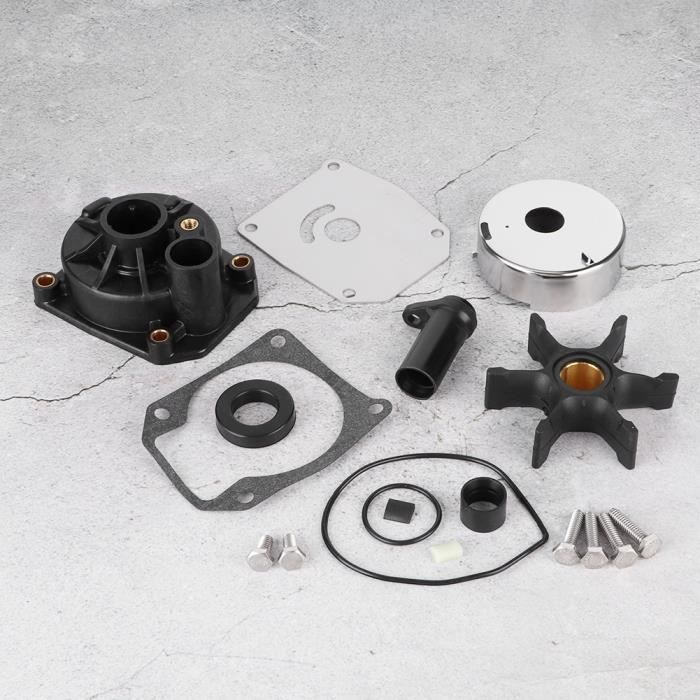 Kit de réparation de pompe à eau pour Johnson 3 cylindres 60 65 70 75HP hors-bord OEM 432955