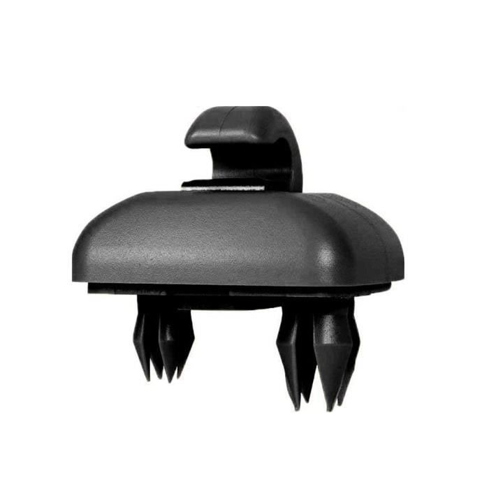 Support de crochet de support de clip de pare-soleil automatique de remplac pour Audi A1 A3 A4 A5 Q3 Q5 (8E0 857562) A7 B6 B7 noir