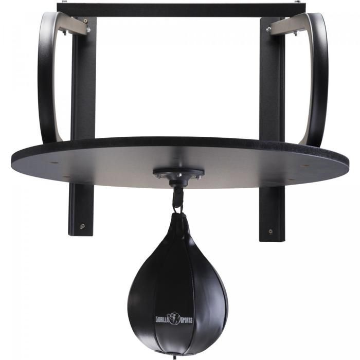 Support de fixation mural pour punching ball (avec poire de vitesse)