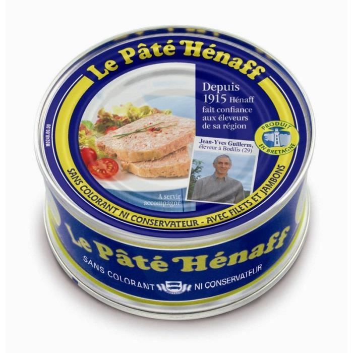 HENAFF Pâté de porc - 154 g
