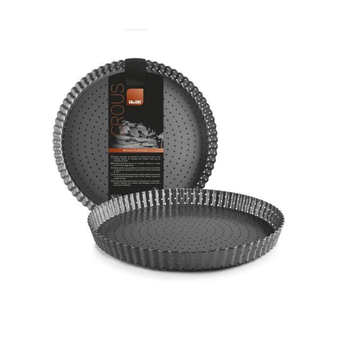 MOULE A TARTE DENTELE PERFORE CROUS 28 CM