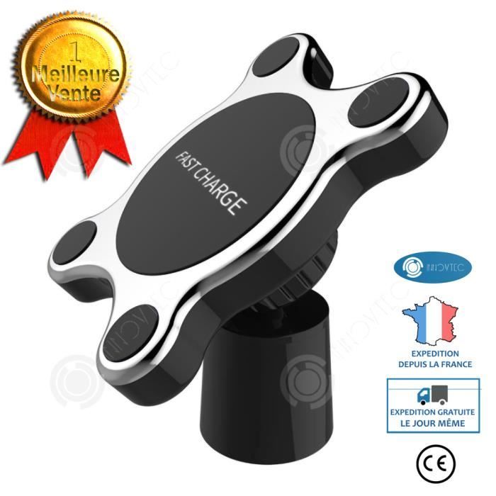 I® Chargeur sans fil de voiture iPhone12 Support de charge sans fil magnétique Chargeur de téléphone portable de voiture