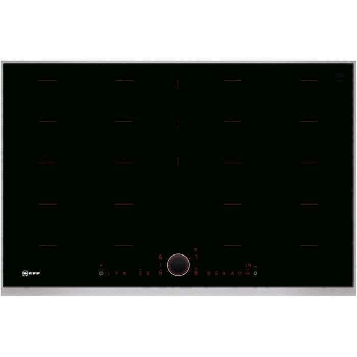 Neff - plaque de cuisson à induction 80cm 4 feux 7400w noir - t68tl6un2