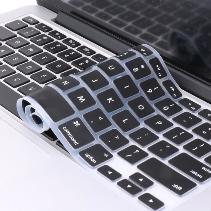 WE Clavier de protection pour Macbook Noir (Pro 13 / 15 /17)
