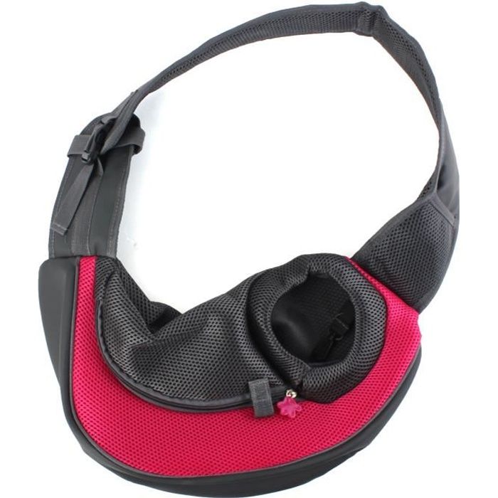 TEMPSA Sac de transport voyage pour chien chat animaux 41 x 25 x 9 cm Rouge
