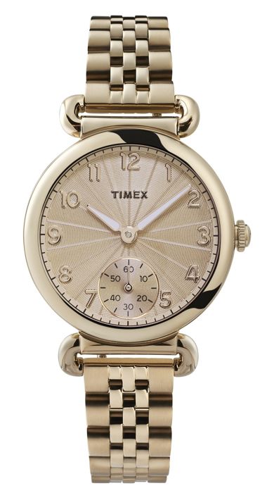 TIMEX-Montre Analogique pour Femme à movement Quartz en Acier inoxydable - TW2T88600