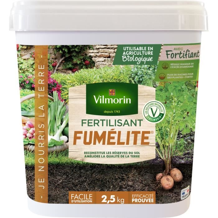 VILMORIN Fertilisant Fumélite + Fortifiant - 20 kg