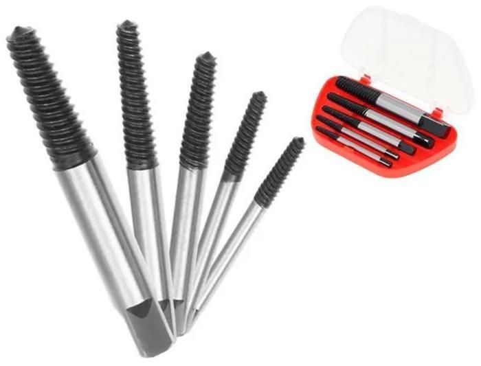 Kit Extracteur De Vis 16 Pièces - Pour écrous Et Vis Endommagés, Rouillés Ou Bloqués - Acier Au Molybdène - Boîte De Rangement - 9