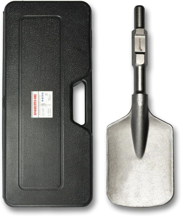 Scalpello A Vanga SDS Esagonale 135x410mm - Per Martello Demolitore | Per Asfalto E Cemento | Professionale - Foto 7