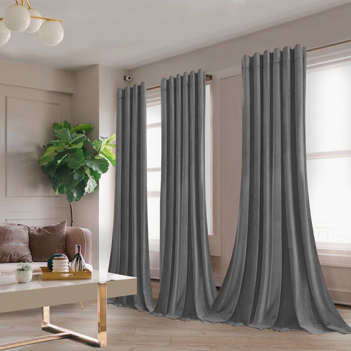 Rideau Occultant Thermique Rose – Isolation, Polyester épais, œillets, Pour Salon/chambre - 6