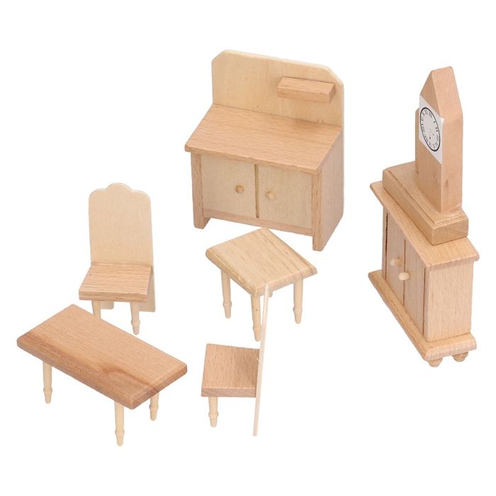 Table à Thé Miniature 1:6 BJD - Bois Peint Main - Maison De Poupée Blythe Mobilier Miniature Fait Main Table à Thé Miniature 1:6 BJD - Bois Peint Main - Maison De Poupée Blythe Mobilier Miniature Fait Main