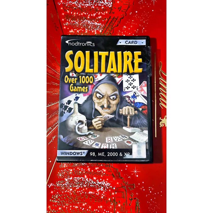 Nodtronics Solitaire – Over 1000 Games – Jeu PC Cd-Rom – Cartes / Réflexion / Classique