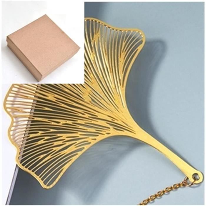 Signet Bookmarks Signet Bookmarks Feuille Série Bookmarks Ornements De Chaîne Ginkgo ...