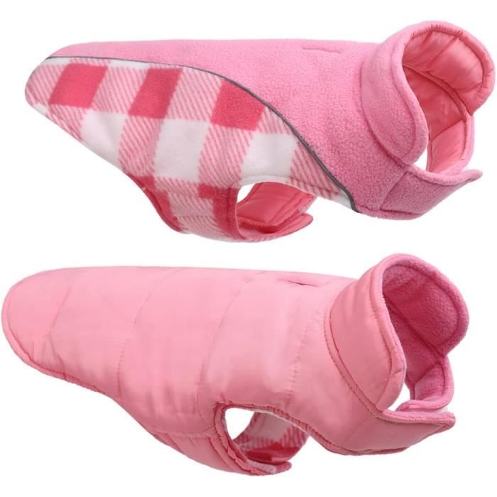 Veste Pour Chien D'Hiver, Manteau Avec 7 Tailles Pour Petits, Moyens Et Grands Chiens