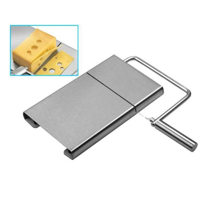 VOZRO inoxydable fromage trancheuse râpe Section beurre déchiqueteuse planche à