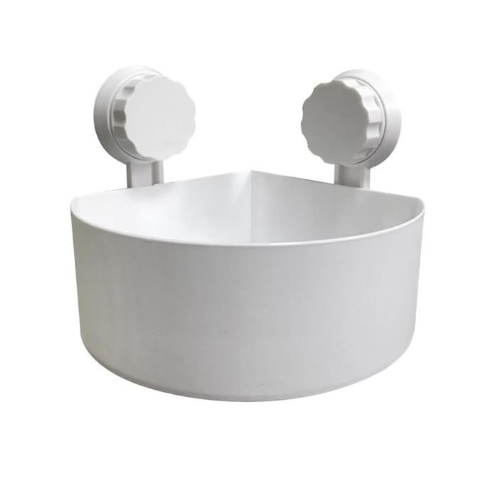 Plastique Ventouse Salle De Bain Coin Cuisine Support De L Assortiment Organisateur Douche Etagere Zzp70705822wh 911 Achat Vente Porte Accessoire Stockage A La Maison Cdiscount