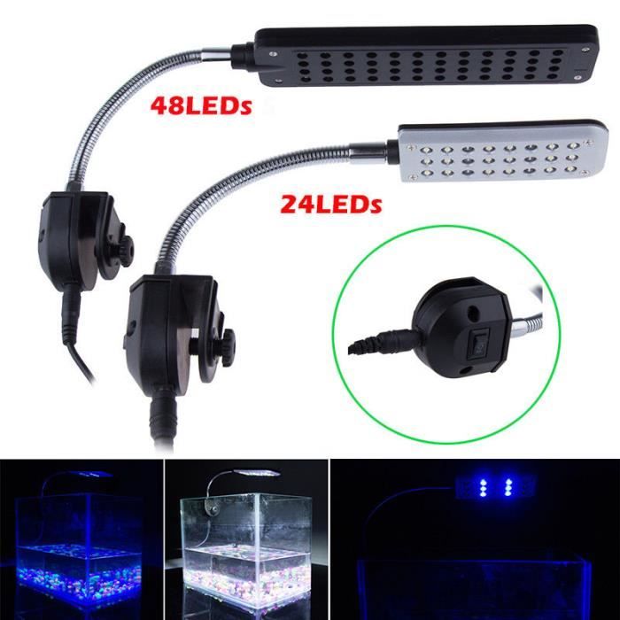SolarNovo LED Éclairage Aquarium Lampe Tube Étanche Lighting Plongée A