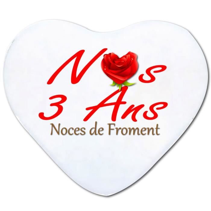 Coussin Cœur 3 Ans De Mariage Noces De Froment Achat Vente Coussin Cdiscount Coussin Cœur 3 Ans De Mariage Noces De Froment Achat Vente Coussin Cdiscount