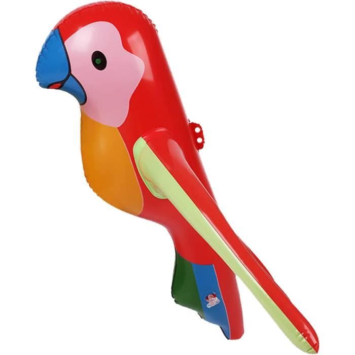 4 PCS Perroquet Décoration Gonflable, Perroquets Jouets De Plage En