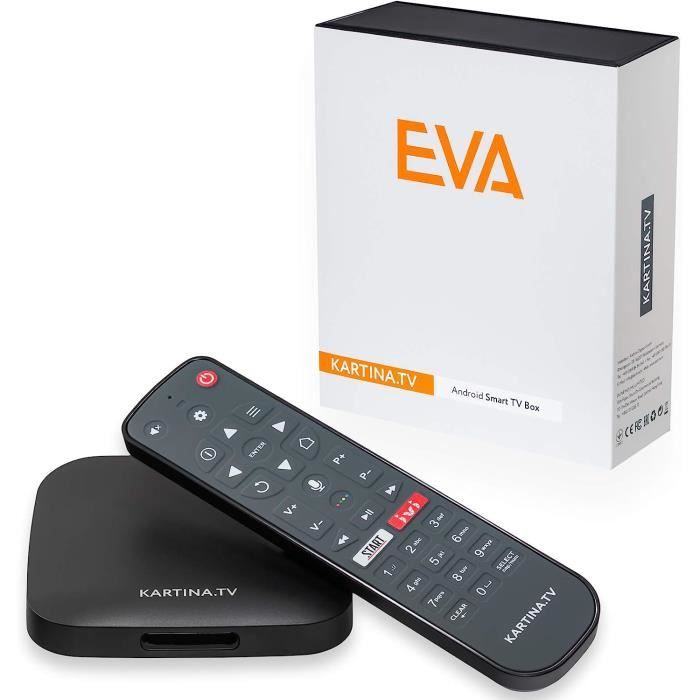 Kartina Eva Dune HD Kartina.TV IPTV Récepteur IP Box Streaming H.265 WiFi 4K UHD[101 