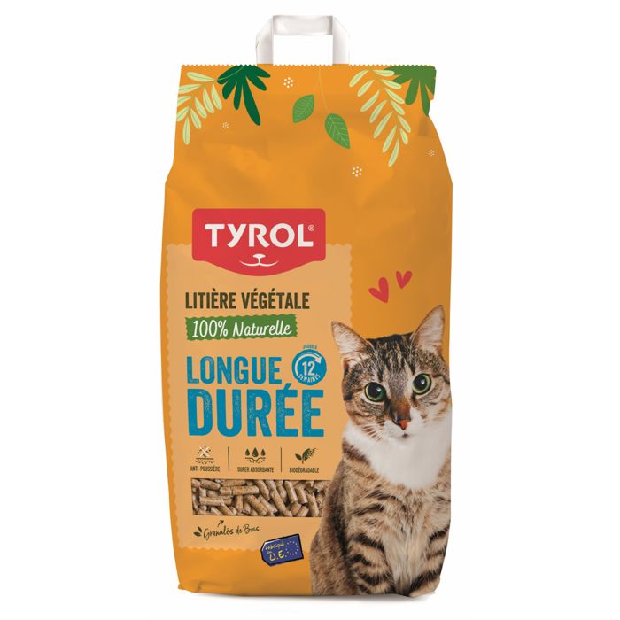 Tyrol Litiere Prop O Cat Granules De Bois Ultra Absorbants Et Biodegradables Pour Chat Sac De 10 L Cdiscount Animalerie