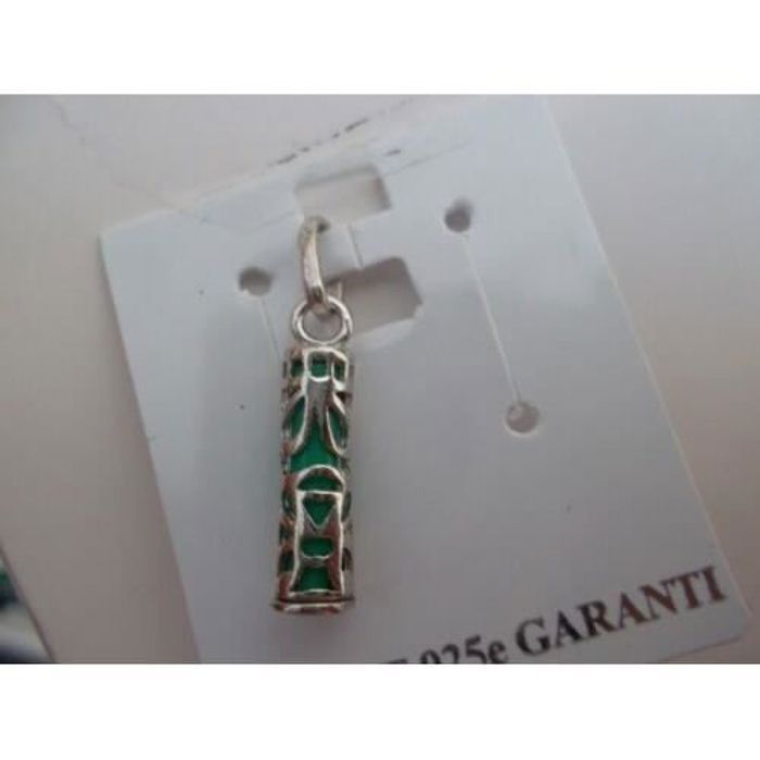PENDENTIF petit modèle TIKI sagesse ARGENT 925°°° GARANTI sans nickel