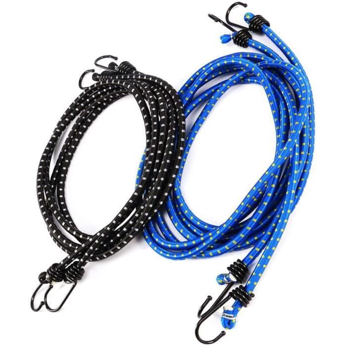 Lot de 10 tendeurs élastiques de 15 cm avec crochets - Tendeurs Lot de 10 tendeurs élastiques de 15 cm avec crochets - Tendeurs