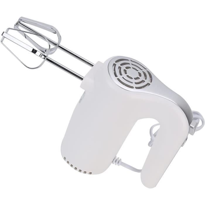 Batteur électrique – Petit Fouet électrique De Cuisine, Double Tête De Fouet, Mélangeur à Main De Cuisine, Petit Mélangeur électrique Haute Puissance Pour œufs, Crème, Beurre, Pâte à Fromage