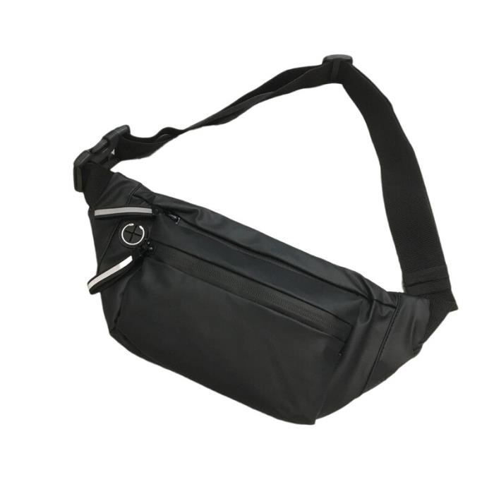 Sac Banane Grande Capacité Homme Femme - 3 Poches - Étanche & Réglable - Pour Running, Voyage, Vélo - 3