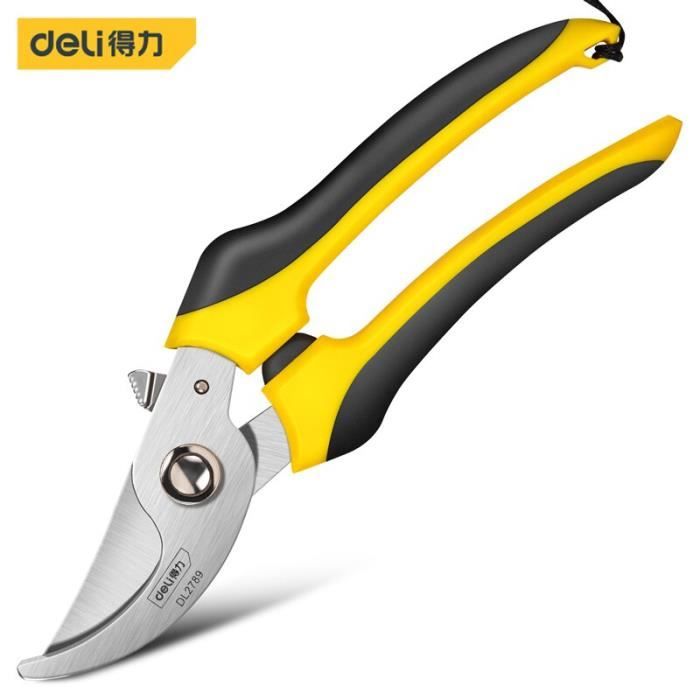 Sécateurs À Main, Ciseaux À Haies, Sécateur De Jardin Rouge Cisailles 8 Pouces Coupe-Arbres