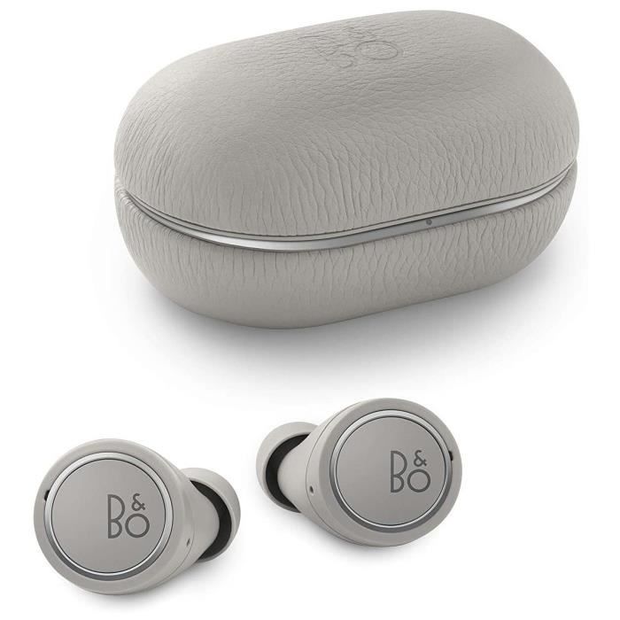 Bang & Olufsen E8 3rd Gen Gris - Écouteurs intra-auriculaires True Wireless - IP54 - Bluetooth 5.1 - Commandes/Micro - Boîtier charg