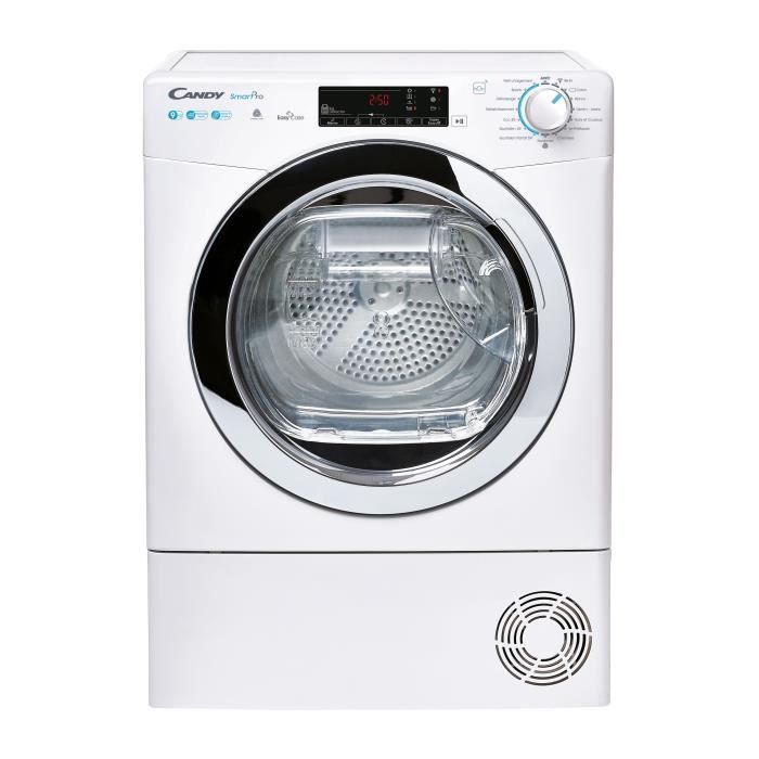 Sèche-Linge Pompe à Chaleur Connecté Candy - 9 kg - Blanc