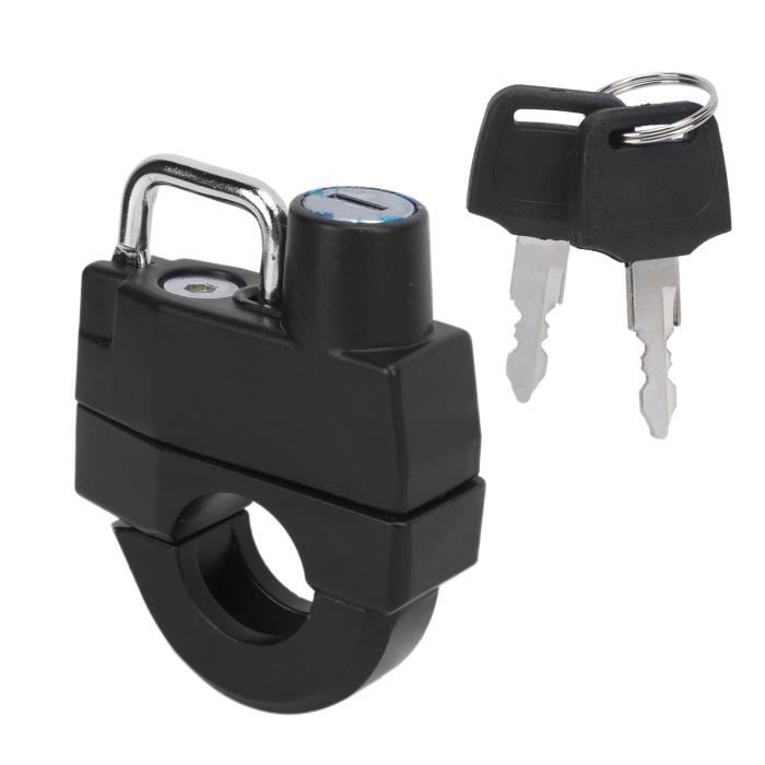 JISADER Verrou De Sécurité Pour Batterie De Vélo électrique – Acier, Cylindre 15x10mm – Avec 2 Clés – Pour Vélo, Trotinette, Portail