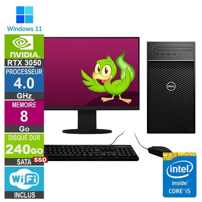 PC Gamer LPG 3630 i5 8400 4.00GHz 8Go240Go SSDRTX 305022 Très bon état - vue 1