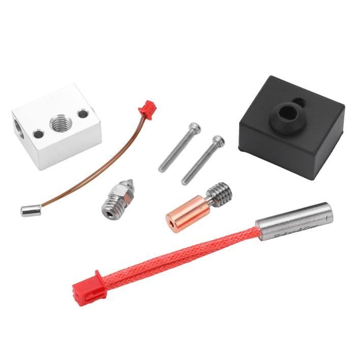 Creality K1 Bloc chauffant en céramique pour imprimante 3D 300 ℃ Haute température Tube de cou
