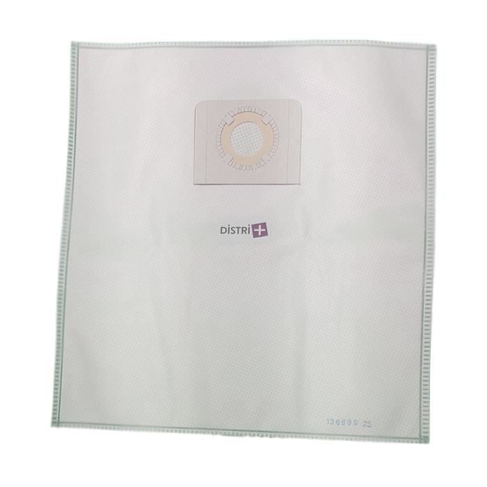 Sac Aspirateur Karcher NT20-1 AP – Pochette de 5 Sacs Microfibre Compatible Bosch et Flex