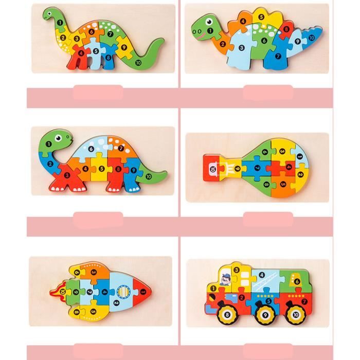 Tetris Puzzle En Bois 3D Empilable Avec 10 Cartes De Cerveau Jeu Éducatif Créatif Puzzle En Bois
