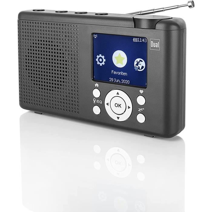 Dual 76524 MCR 200 Radio de Bureau Dab+, Dab, FM, Dab+, FM